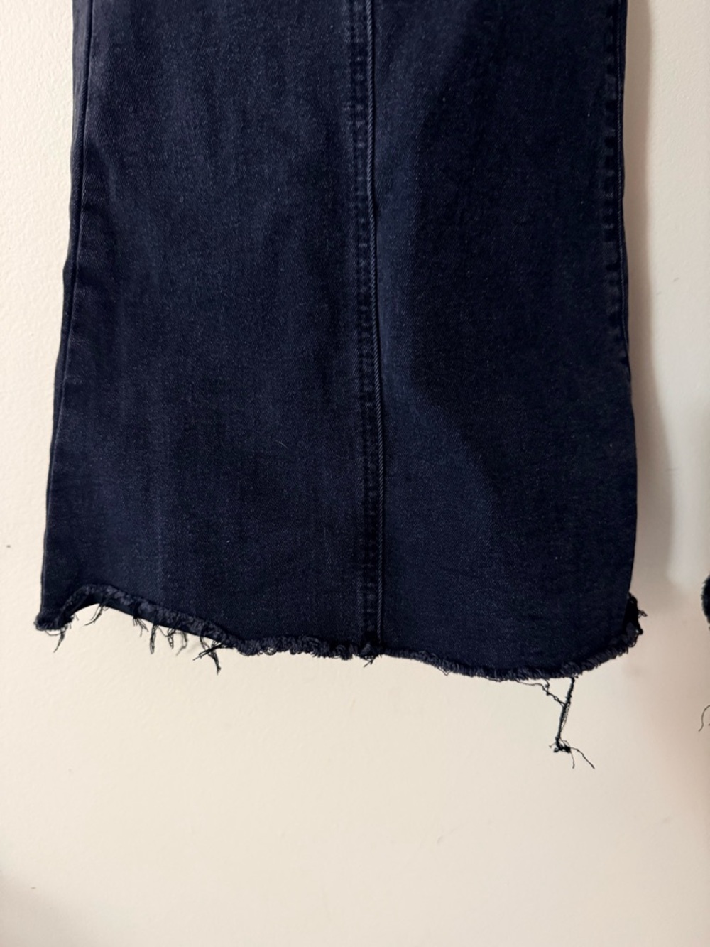 Cider Black Wide Leg High-Rise Jeans with Stretch, size XL - Picture 2 of 5